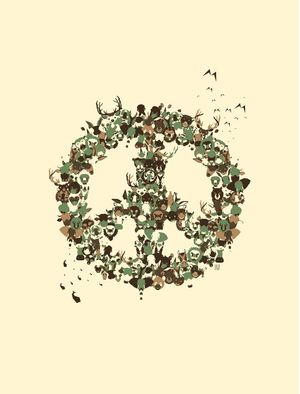 PEACE & LOVE AMONG THE SPECIES