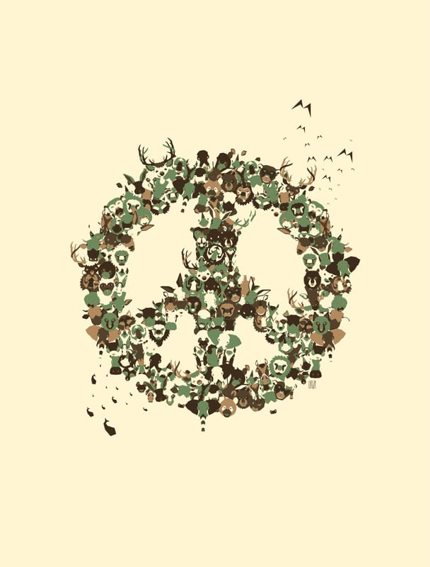 PEACE & LOVE AMONG THE SPECIES