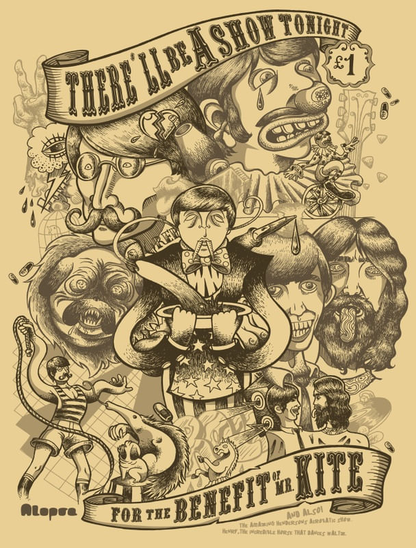BEATLES - FOR THE BENEFIT OF MR. KITE