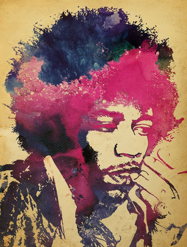 JIMI HENDRIX COLORS