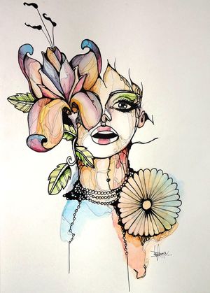 SENTINDO AS FLORES