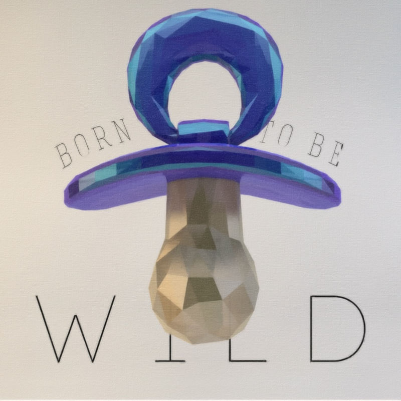 BORN TO BE WILD - BLUE