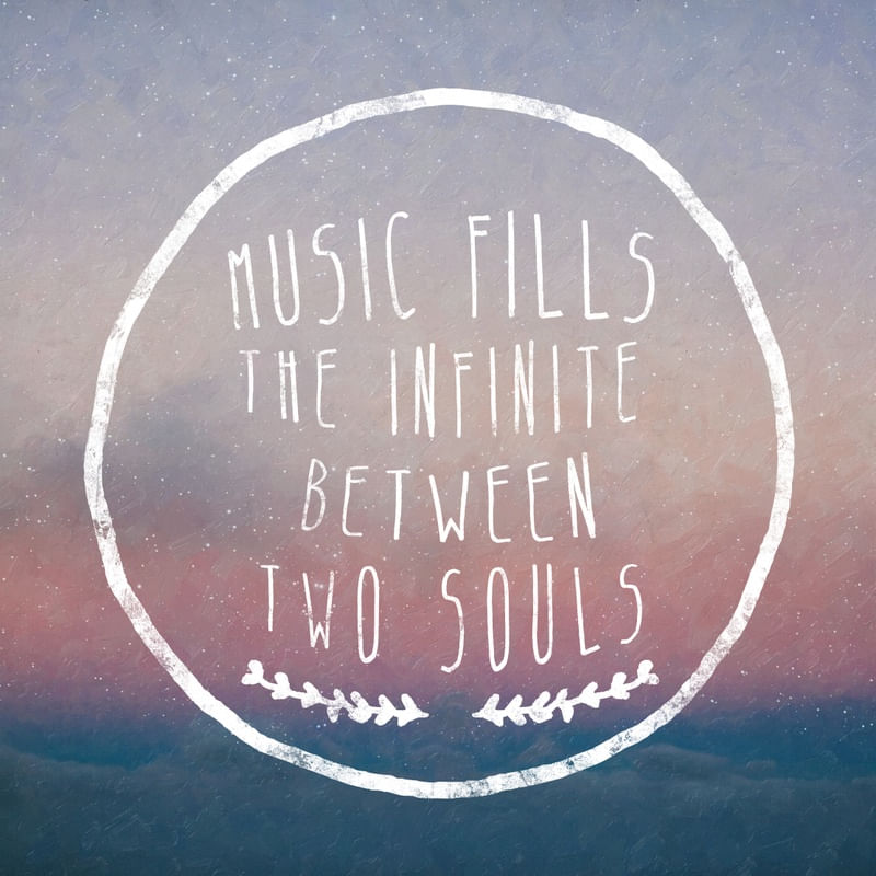 MUSIC FILLS THE INFINITE