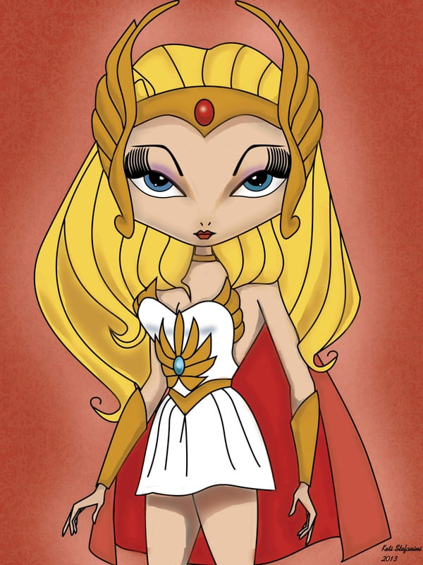 VESTIDA DE SHE-RA