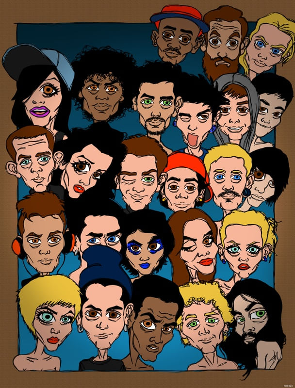 CARAS E FUÇAS