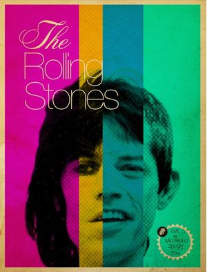 POSTER ROLLING STONES