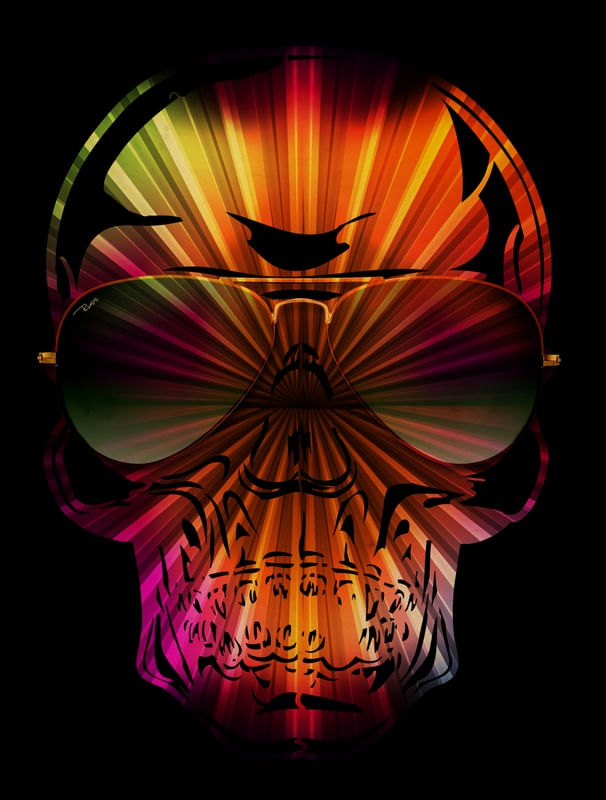 SKULL NEON EFFECTS