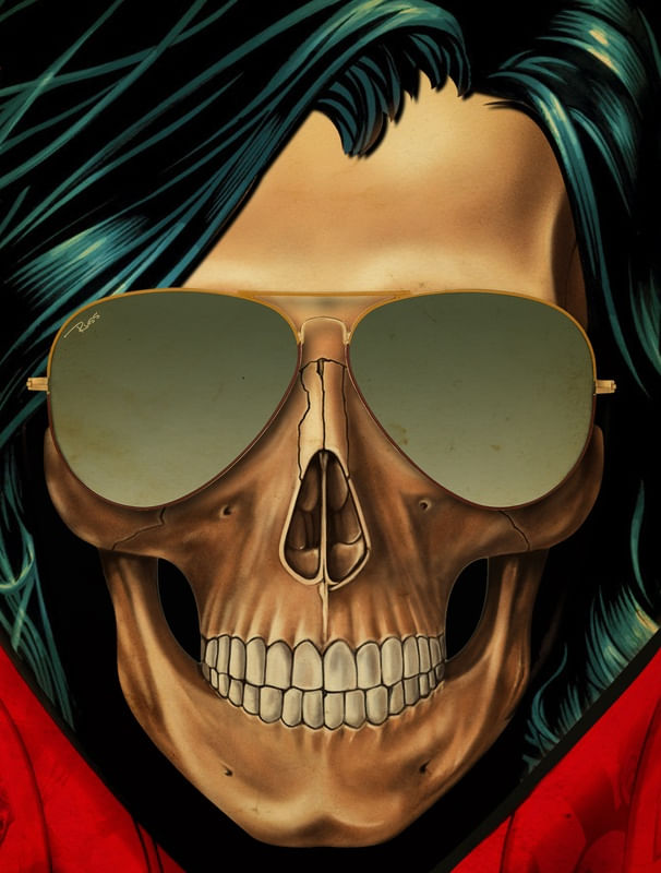 SKULL MICHAEL JACKSON