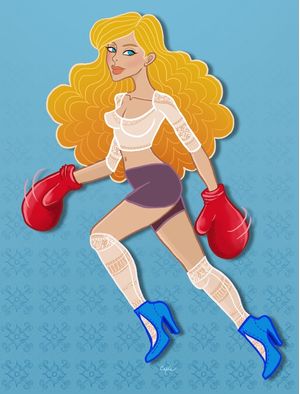 BOXE BORDADO