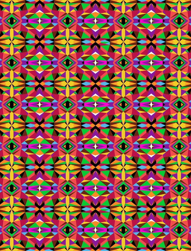 GEOMETRIC EYES PATTERN