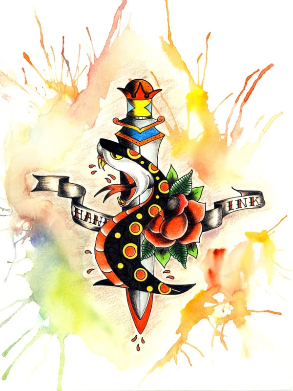 SNAKE TATTOO