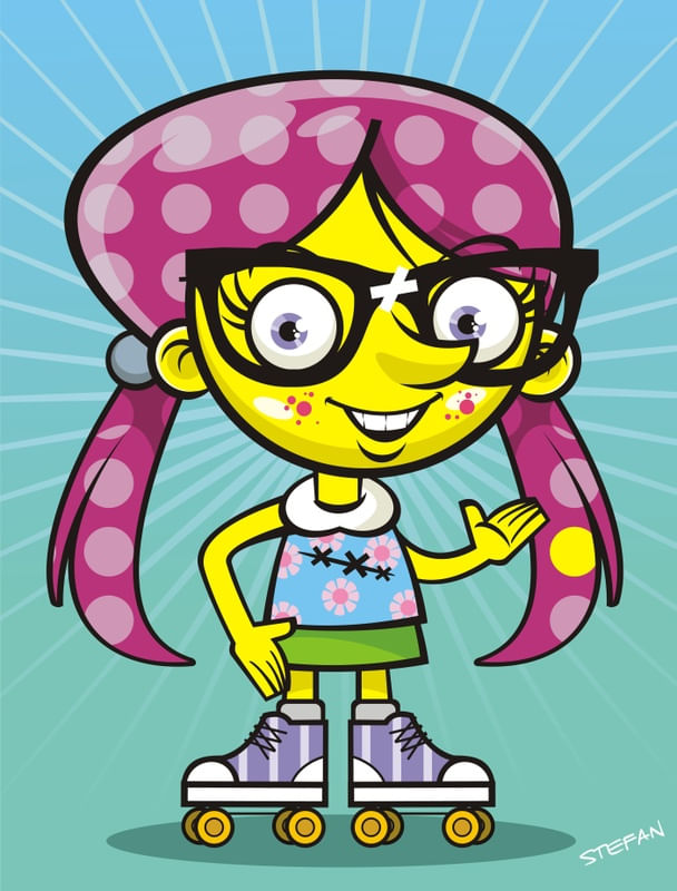 PATINADORA NERD