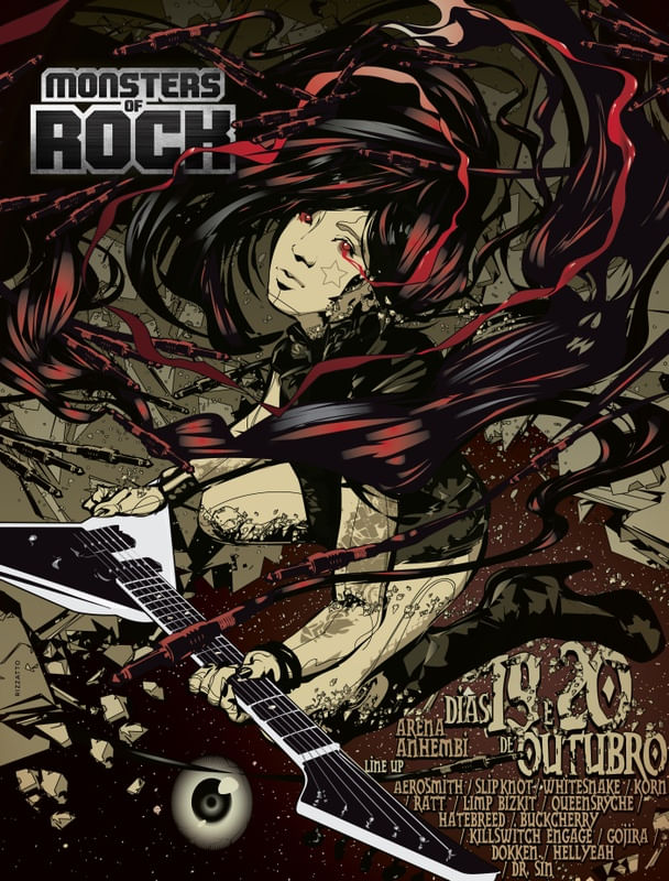 MONSTERS OF ROCK II POR FERNANDO RIZZATTO