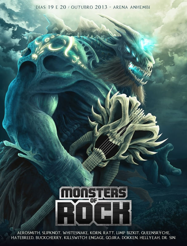 MONSTERS OF ROCK IV POR ROGÉRIO DE SOUZA