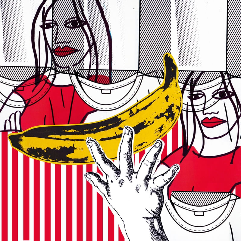 LIPS AND BANANA