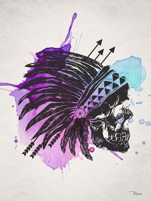 INDIAN SKULL