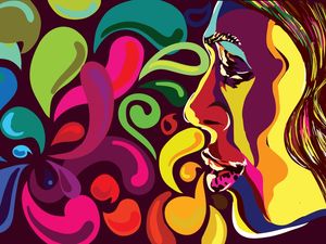MULHER DE CORES
