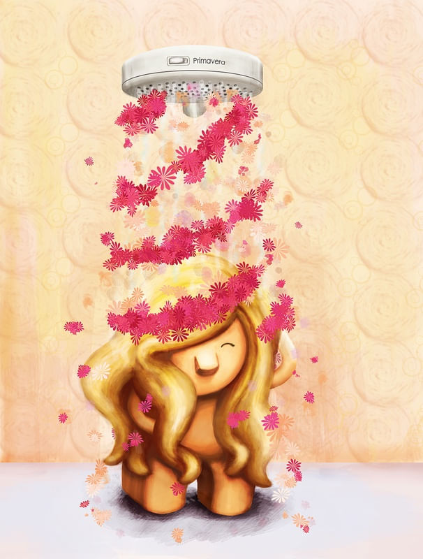 BANHO NA PRIMAVERA