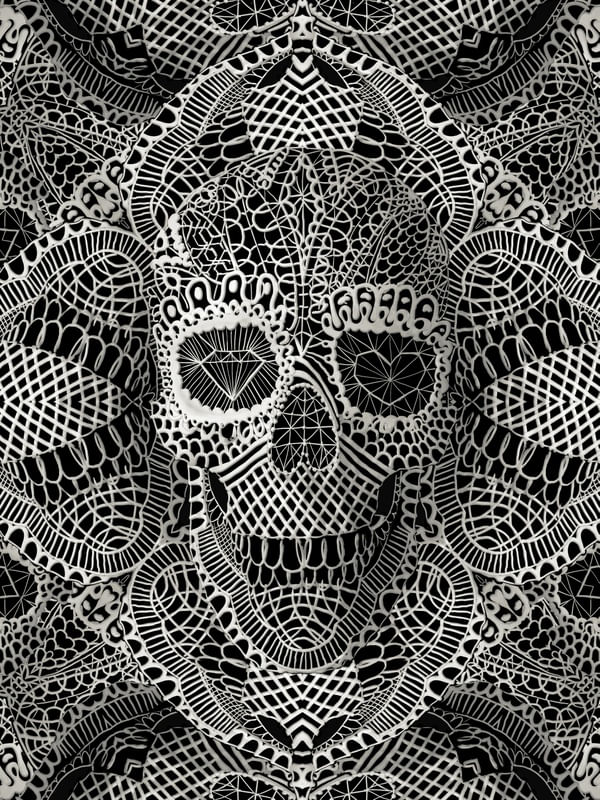 LACE SKULL