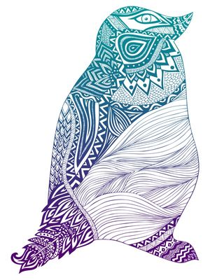 DUOTONE PENGUIN
