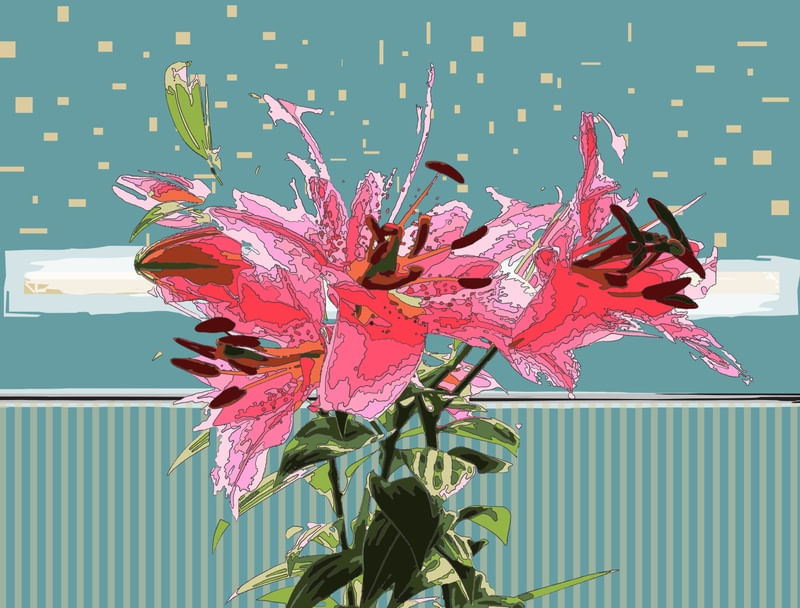 FLOR NA JANELA Nº4