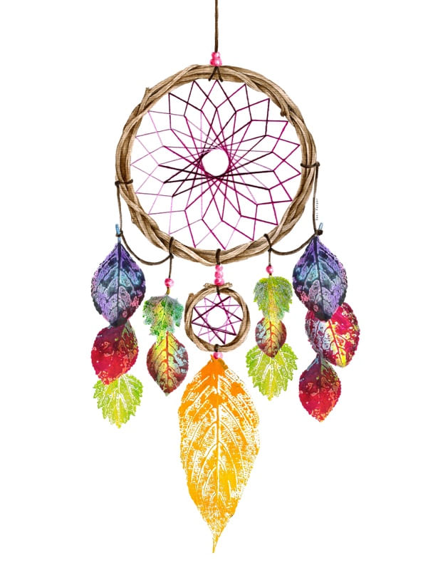 LEAVES DREAM CATCHER