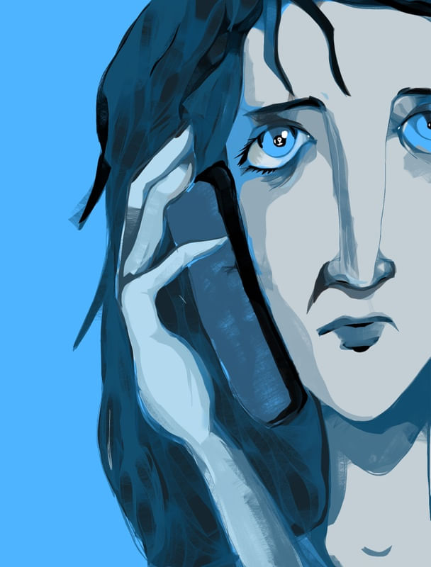 BLUE WOMAN