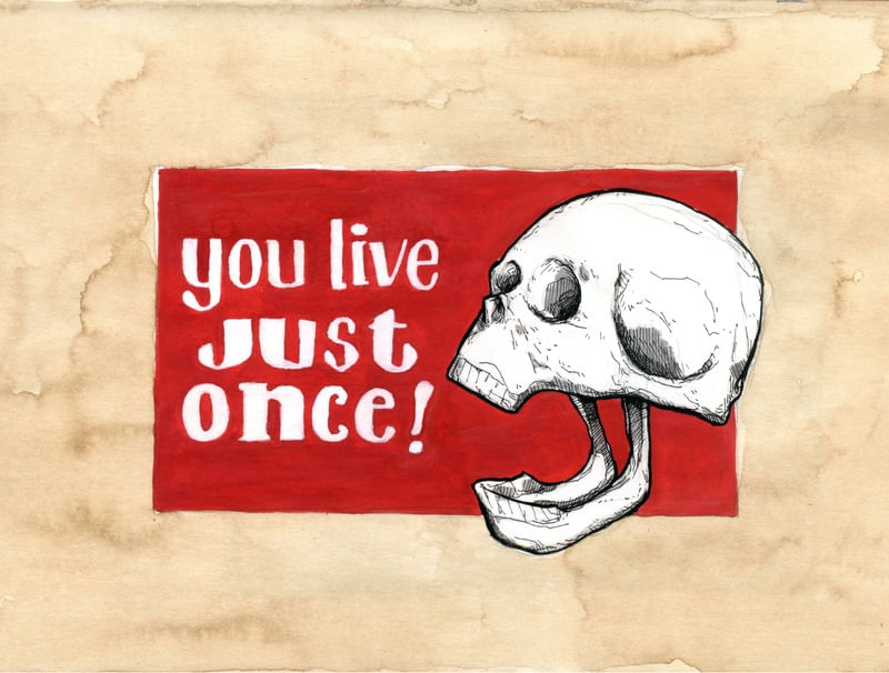YOU LIVE JUST ONCE!