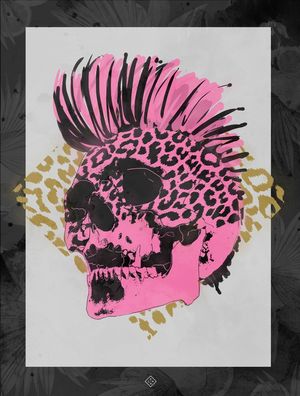PUNK SKULL TROPICAL 1