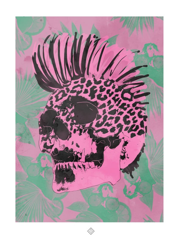 PUNK SKULL TROPICAL 2