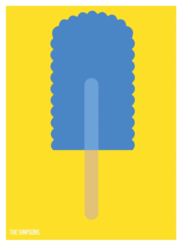 THE FROZEN MOVIES THE SIMPSONS