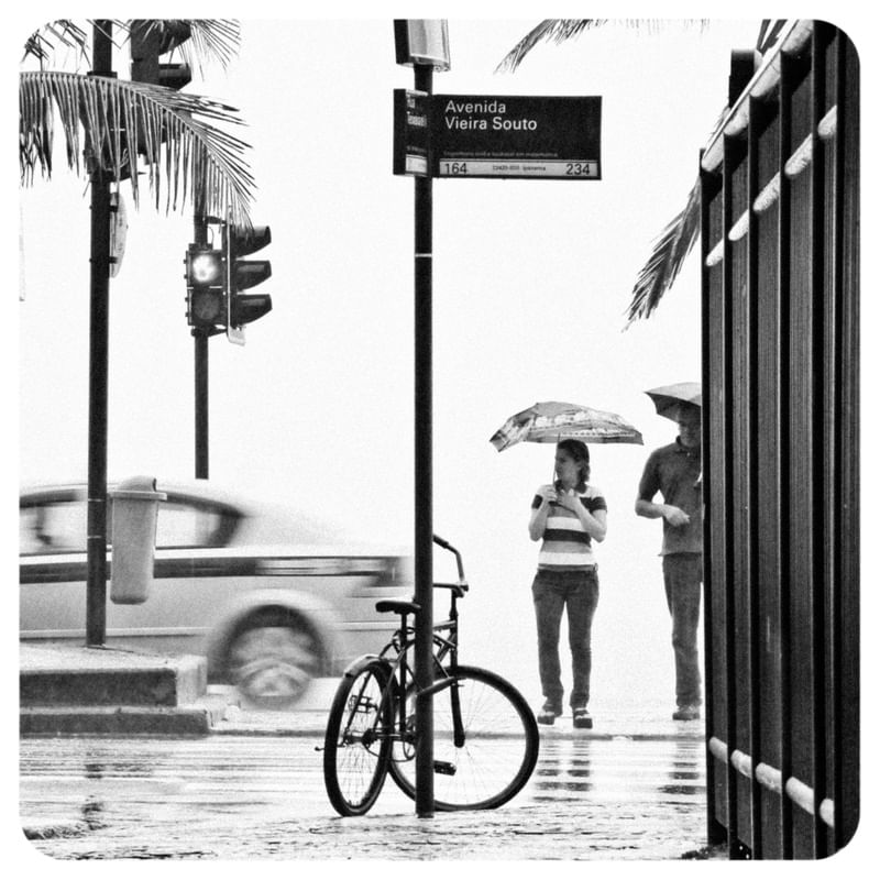 RIO VIEIRA SOUTO IPANEMA CHUVA GUARDA-CHUVA RUA 164