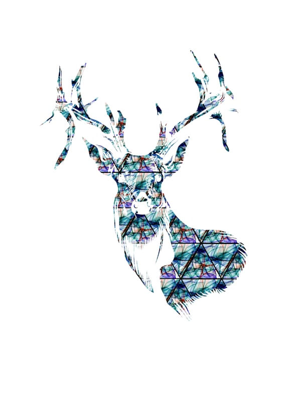 DEER BLUE NEON