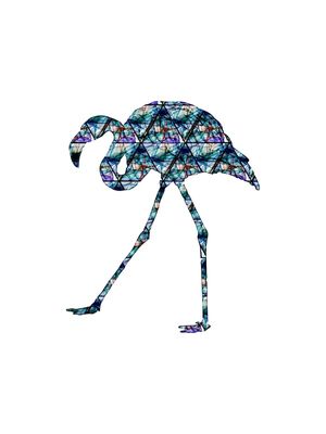 FLAMINGO BLUE NEON