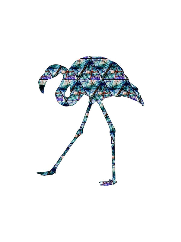 FLAMINGO BLUE NEON