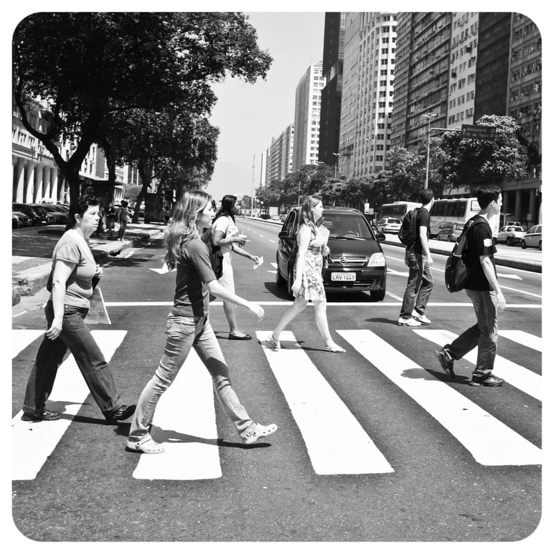 RUA RIO BEATLES ABBEY STREET PEDESTRES 172
