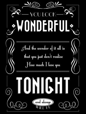WONDERFUL TONIGHT