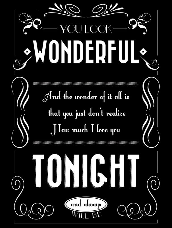 WONDERFUL TONIGHT