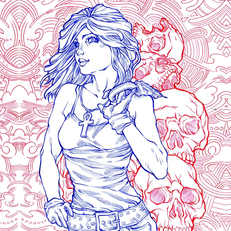 BIC PEN DEATH (SANDMAN)