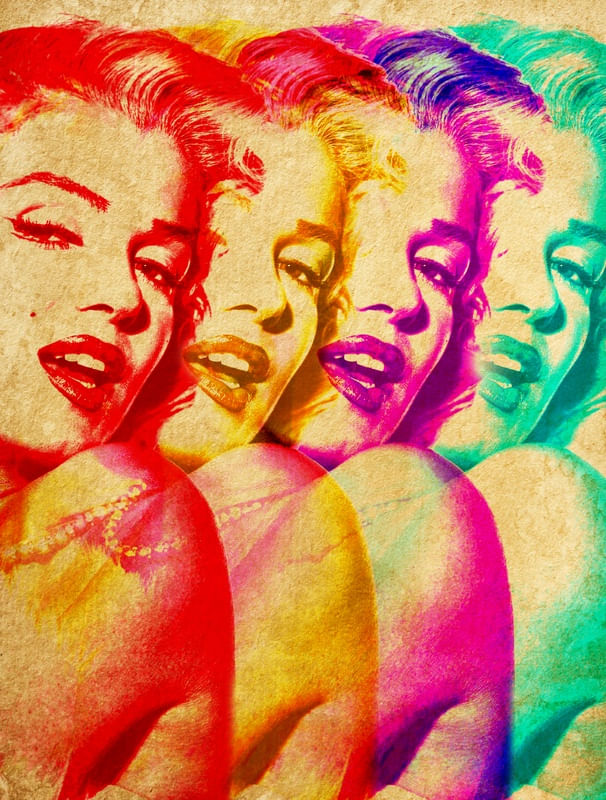 MARILYN MONROE COLOR