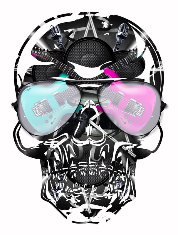 ROCK SKULL