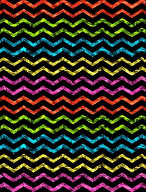CHEVRON COLORS STRIPS DRAW