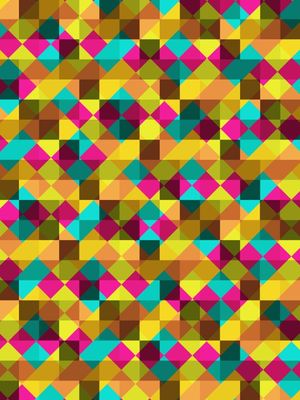 ABSTRACT COLORS SQUARE 1
