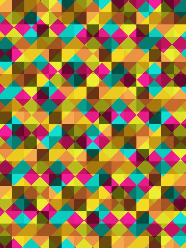 ABSTRACT COLORS SQUARE 1