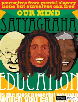 GANDHI, BOB E MANDELA - BIGSOUL