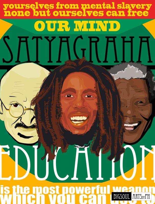 GANDHI, BOB E MANDELA - BIGSOUL