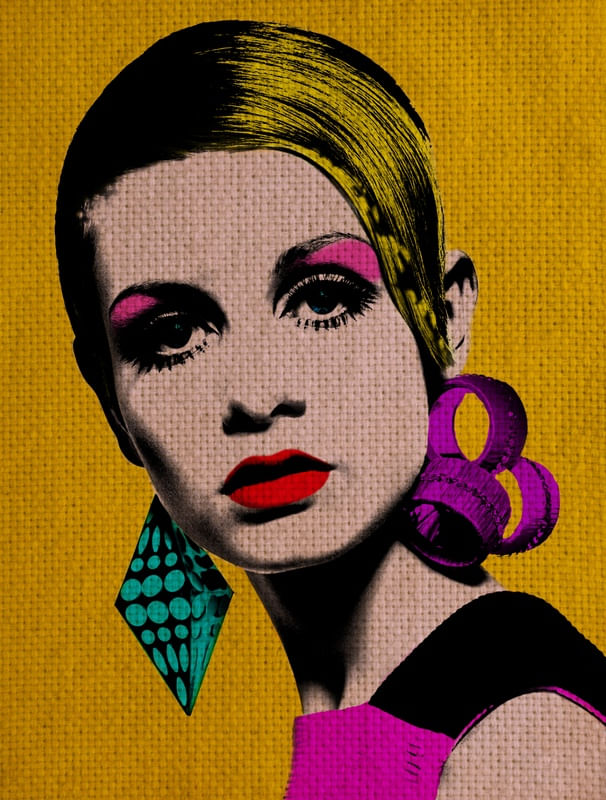 TWIGGY POP ART