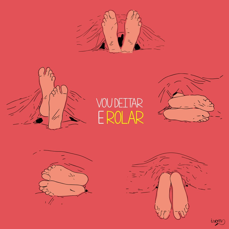 DEITAR E ROLAR