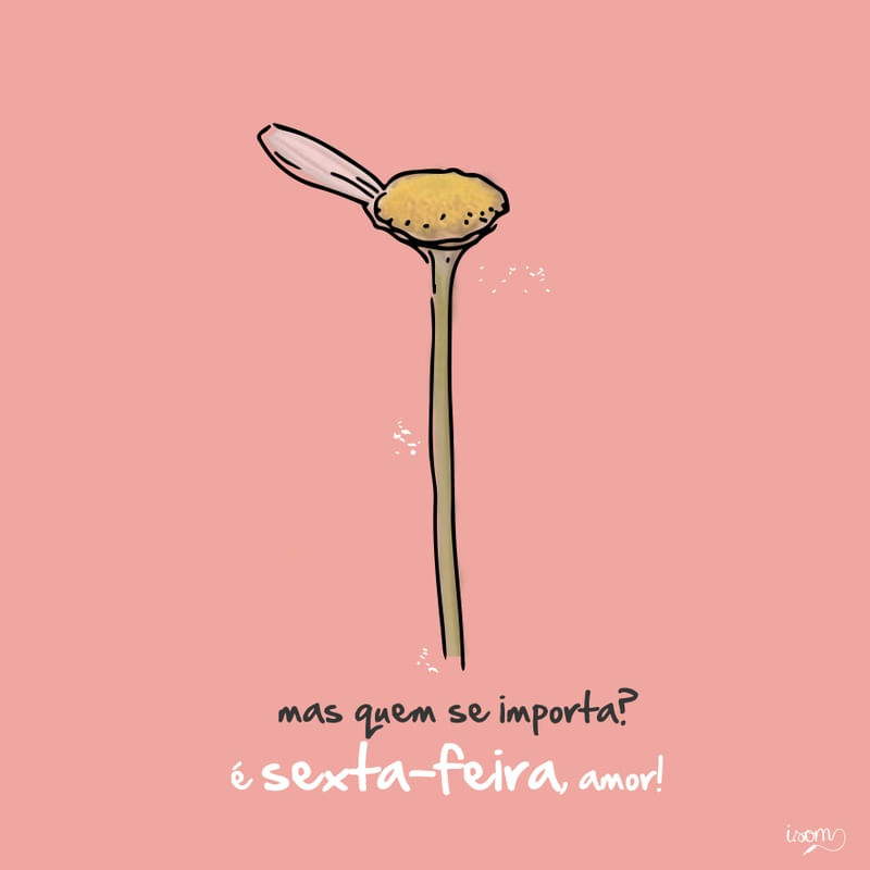 SEXTA FEIRA, AMOR!