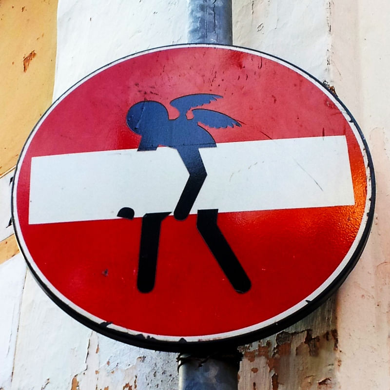 ROME TRAFFIC SIGN